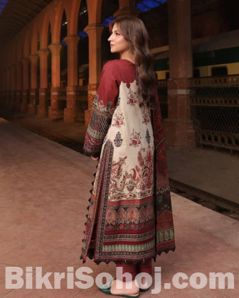 Digital Print Three Piece (Ladies Wear)